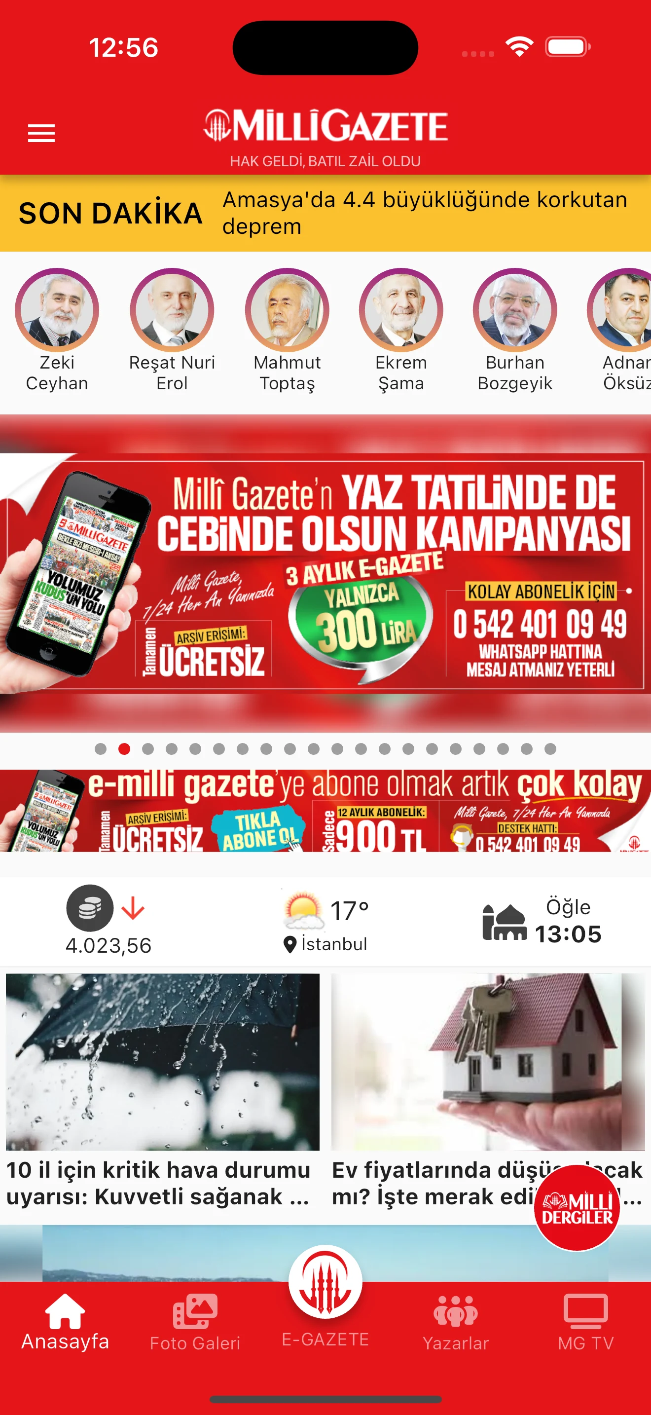 Milli Gazete screenshot